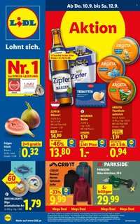LIDL Flugblatt - Ab Donnerstag, 10.9.2026