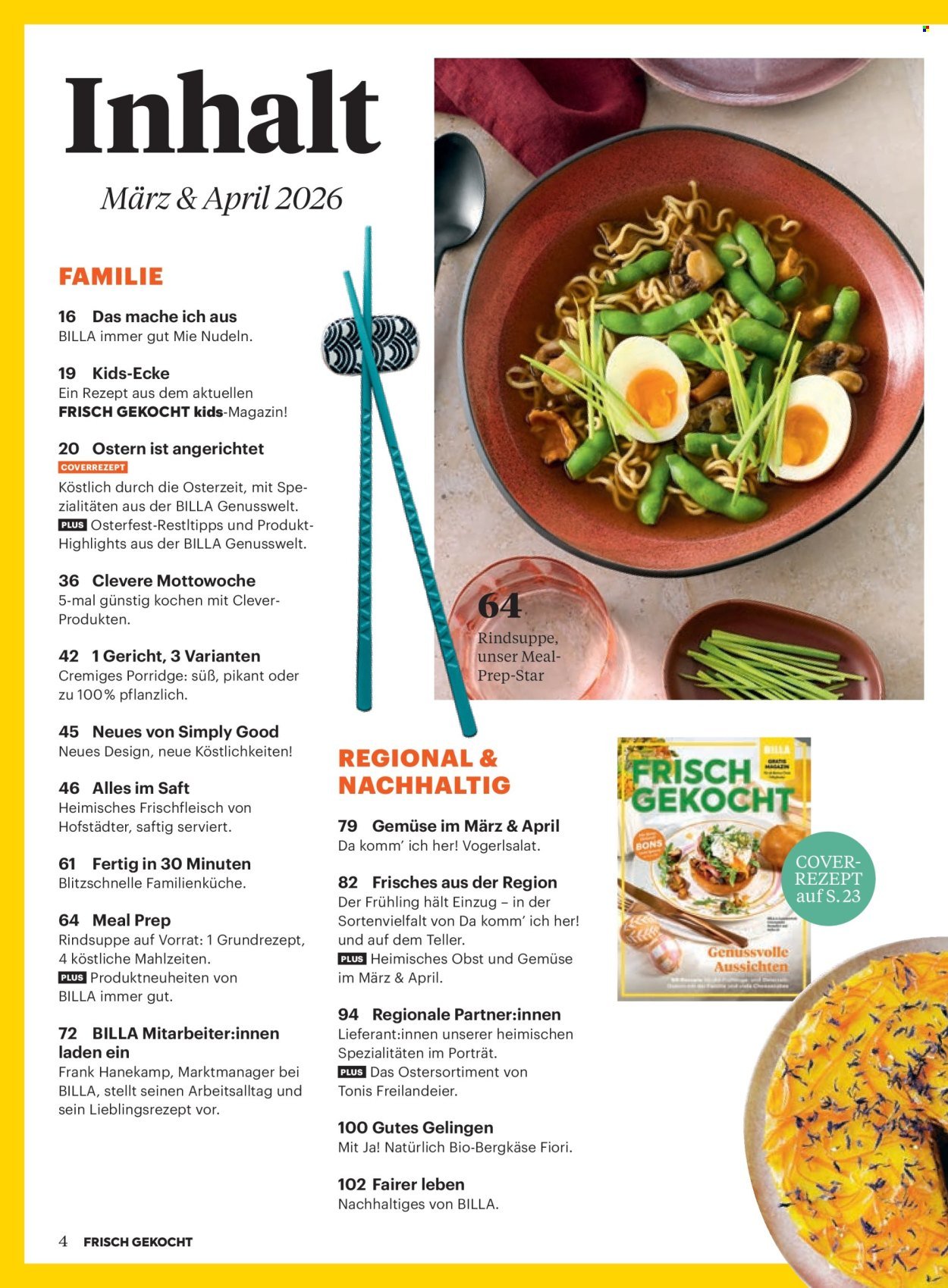 BILLA Flugblatt - Ab Sonntag, 1.3.2026