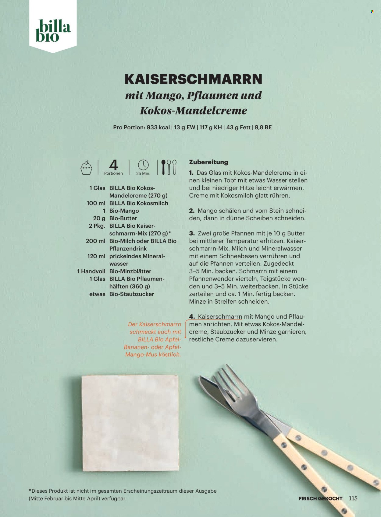 BILLA Flugblatt - Ab Sonntag, 1.3.2026