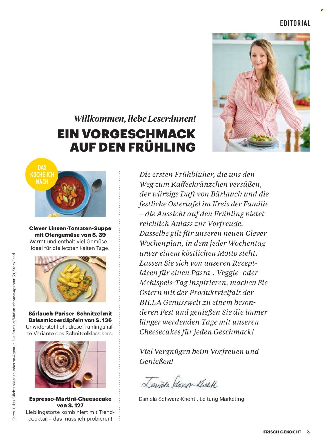 BILLA Flugblatt - Ab Sonntag, 1.3.2026