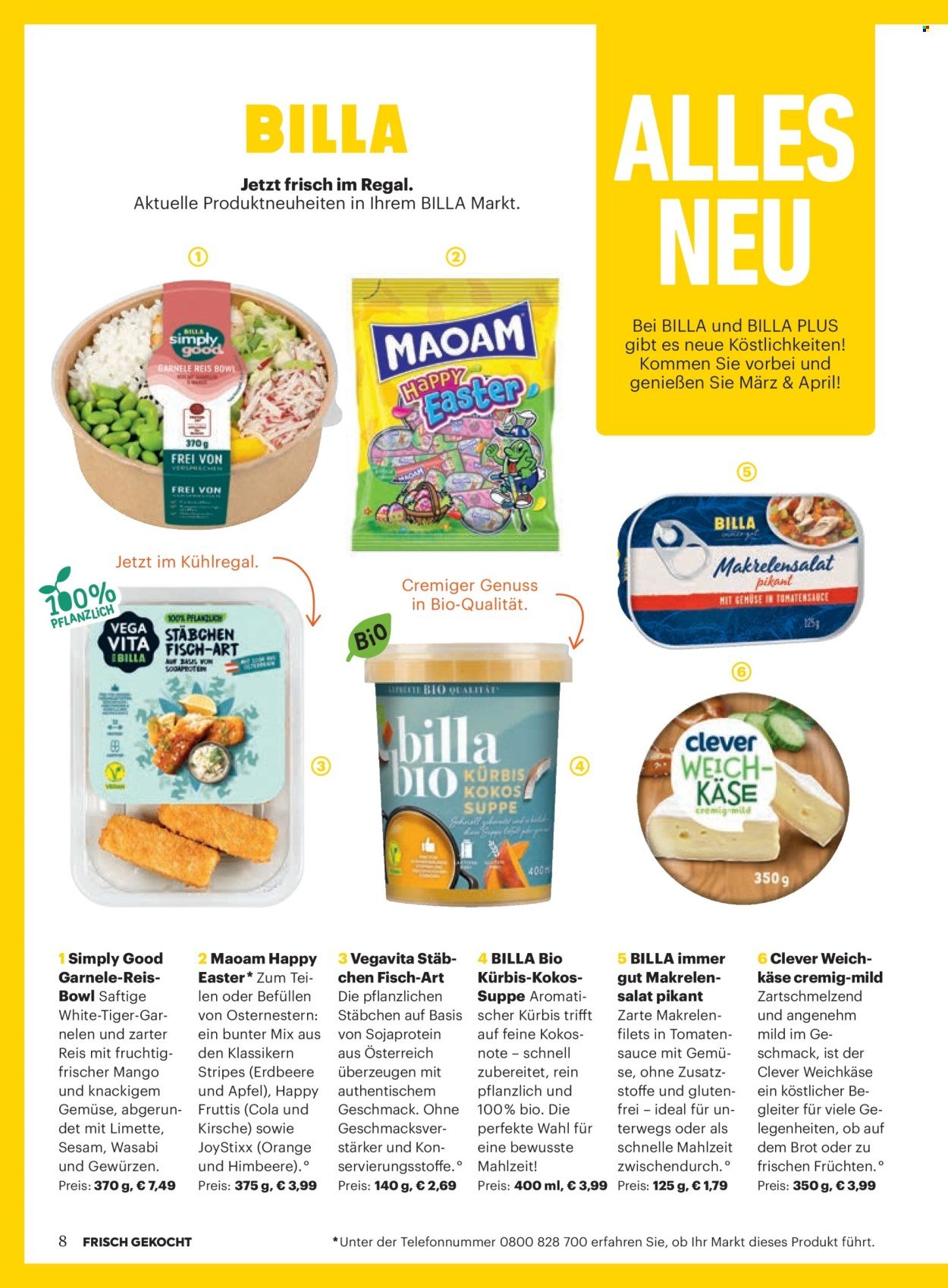 BILLA Flugblatt - Ab Sonntag, 1.3.2026