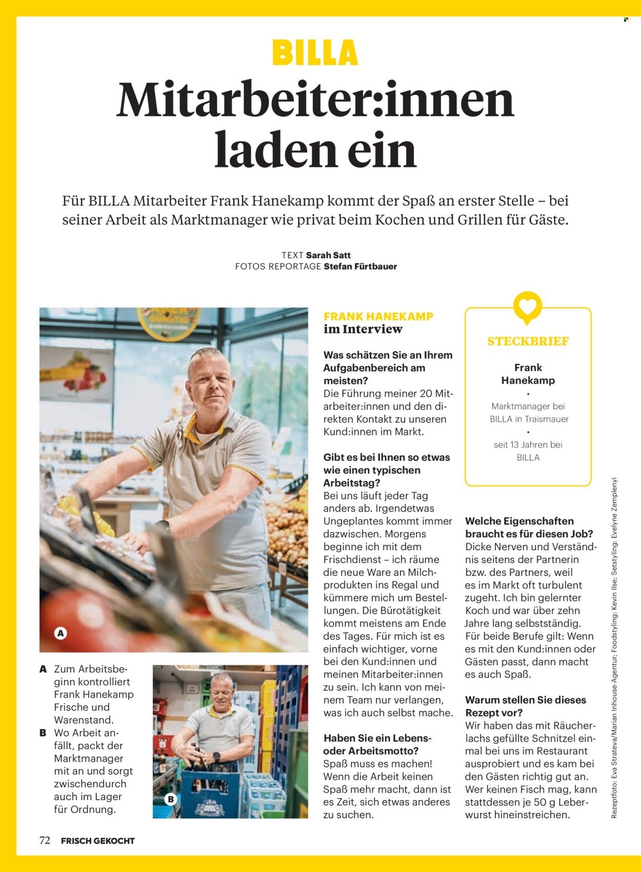 BILLA Flugblatt - Ab Sonntag, 1.3.2026