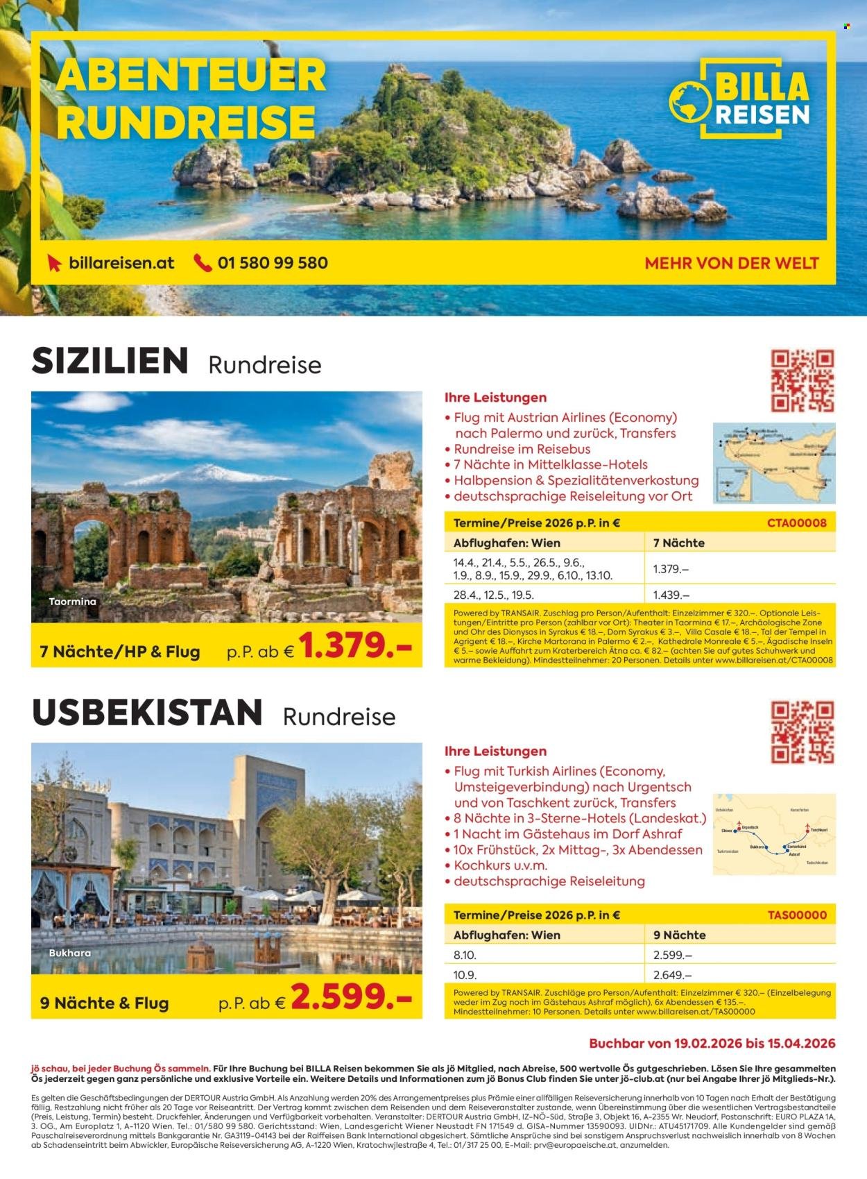 BILLA Flugblatt - Ab Sonntag, 1.3.2026