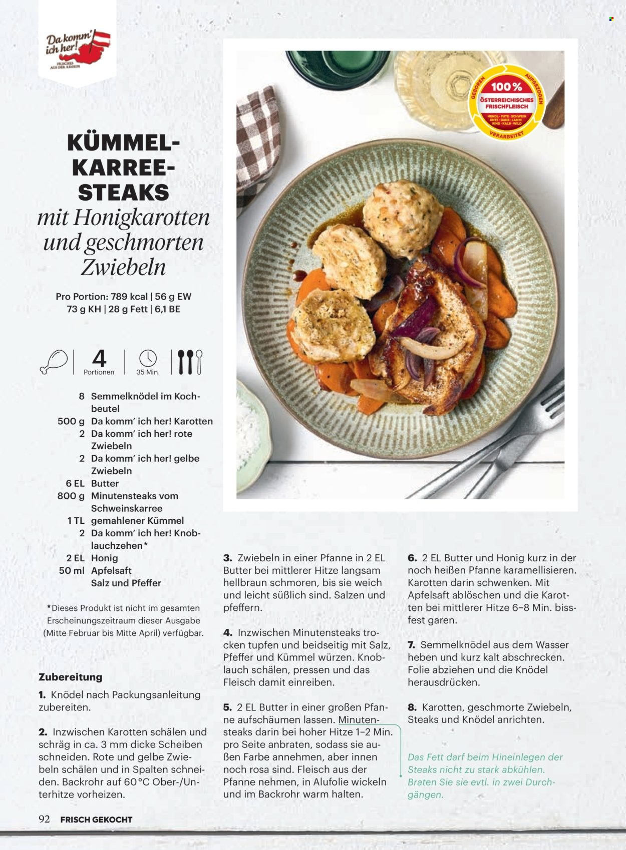 BILLA Flugblatt - Ab Sonntag, 1.3.2026