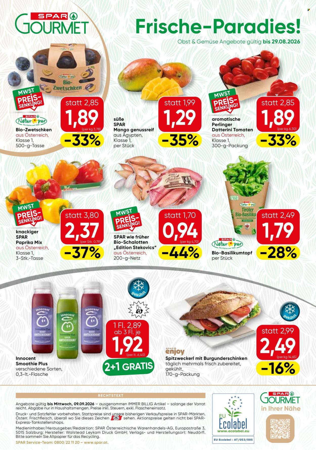 SPAR Flugblatt - Gourmet