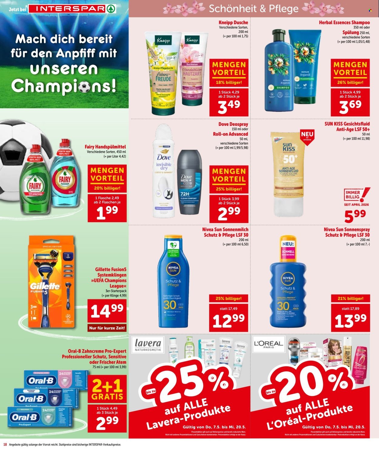 INTERSPAR Flugblatt - Ab Donnerstag, 7.5.2026