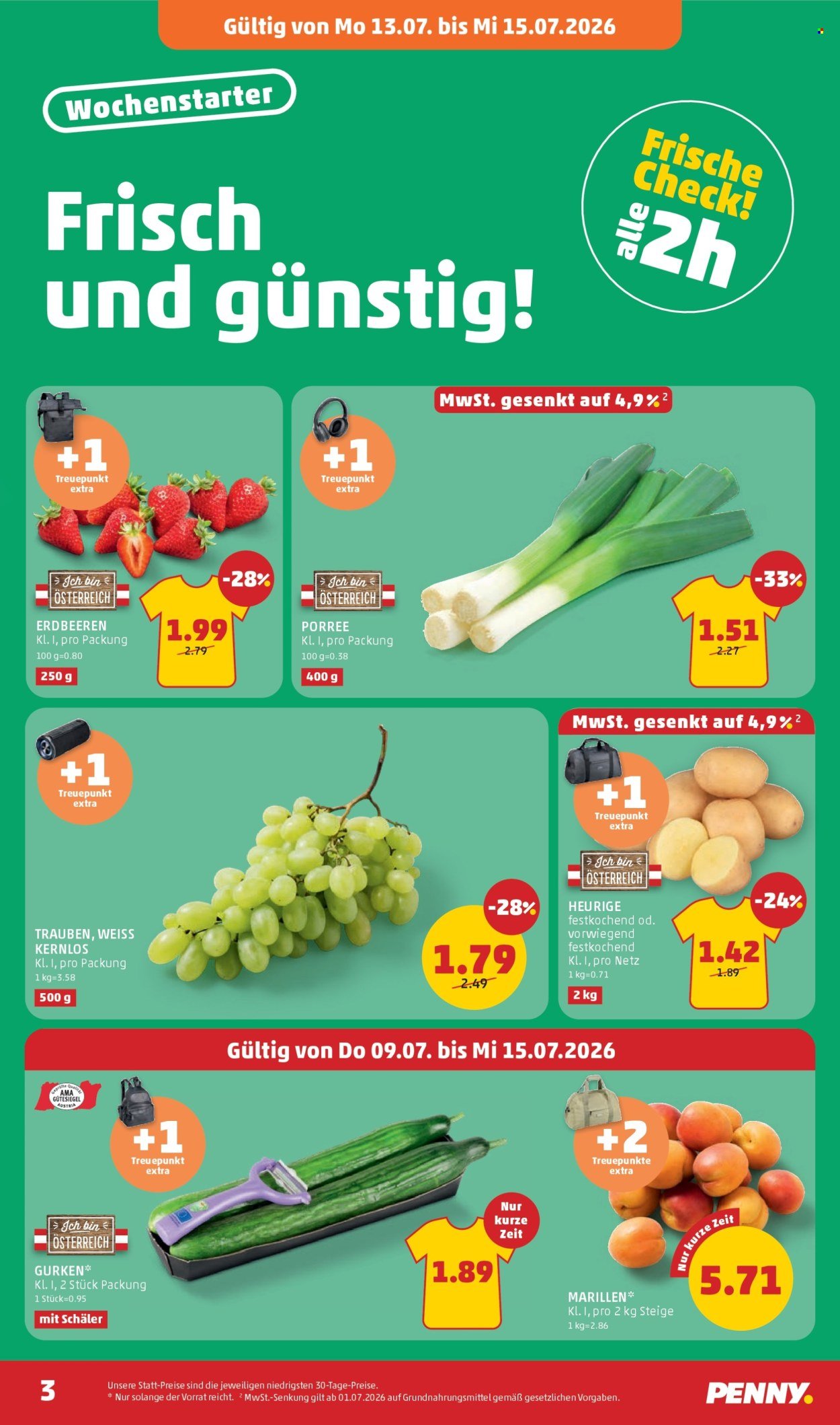 PENNY Flugblatt - Ab Donnerstag, 9.7.2026