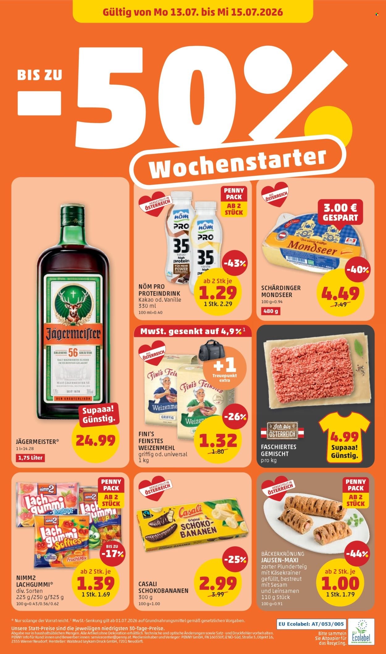 PENNY Flugblatt - Ab Donnerstag, 9.7.2026