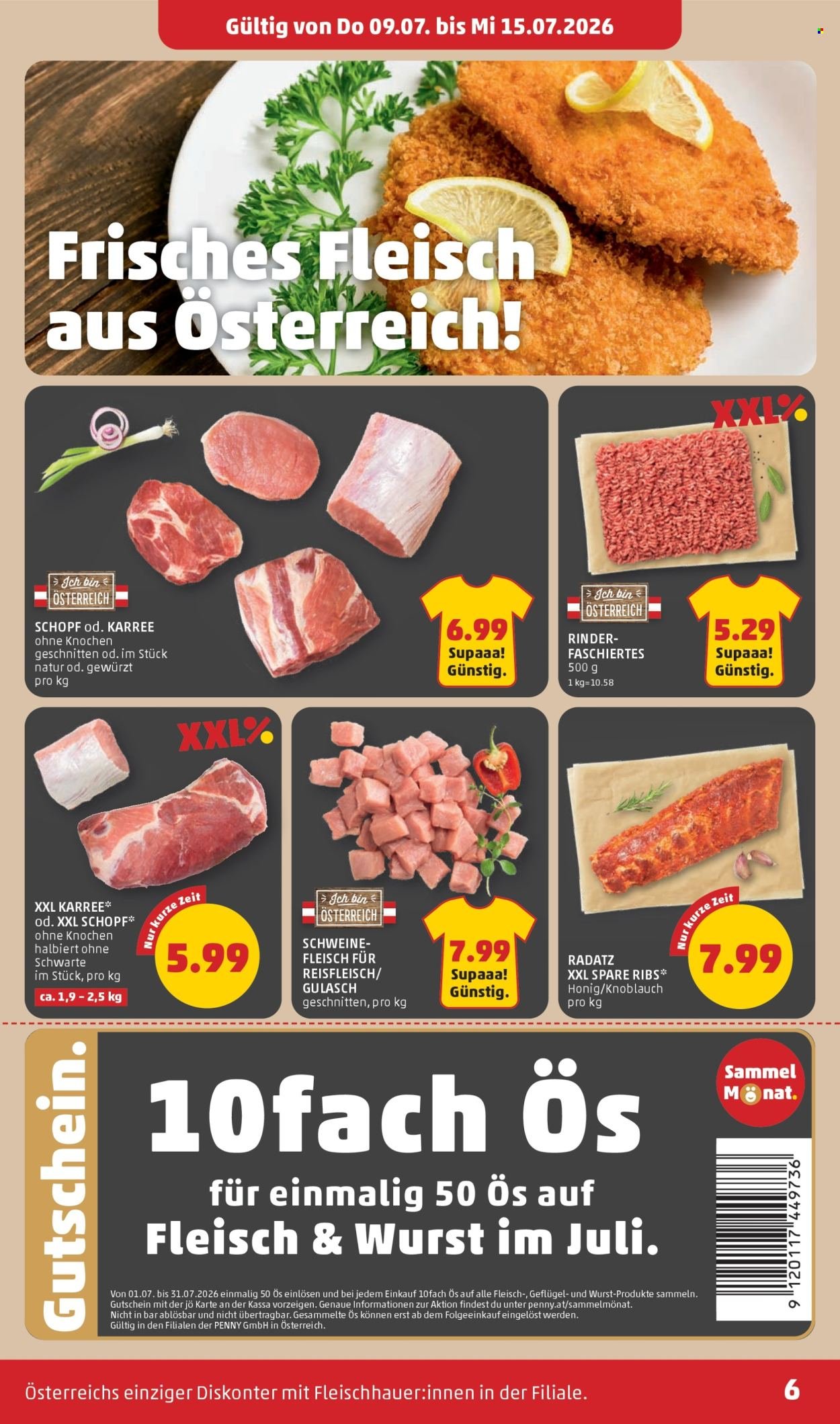 PENNY Flugblatt - Ab Donnerstag, 9.7.2026