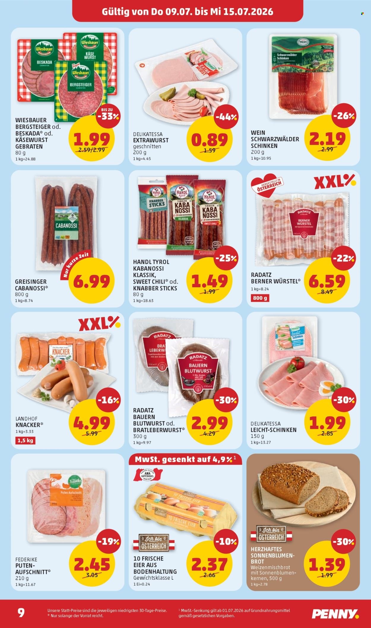 PENNY Flugblatt - Ab Donnerstag, 9.7.2026