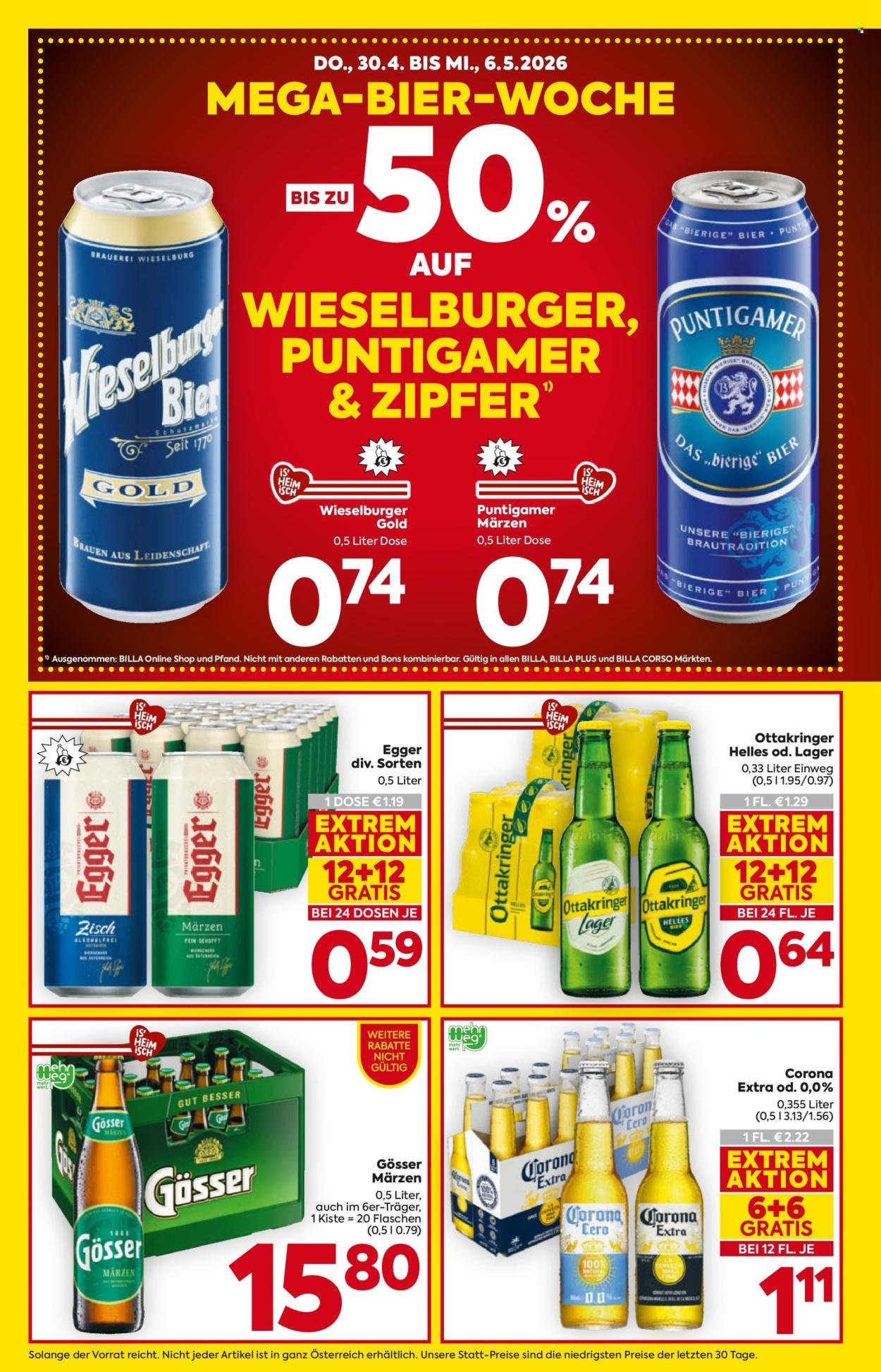 BILLA Flugblatt - Ab Donnerstag, 30.4.2026