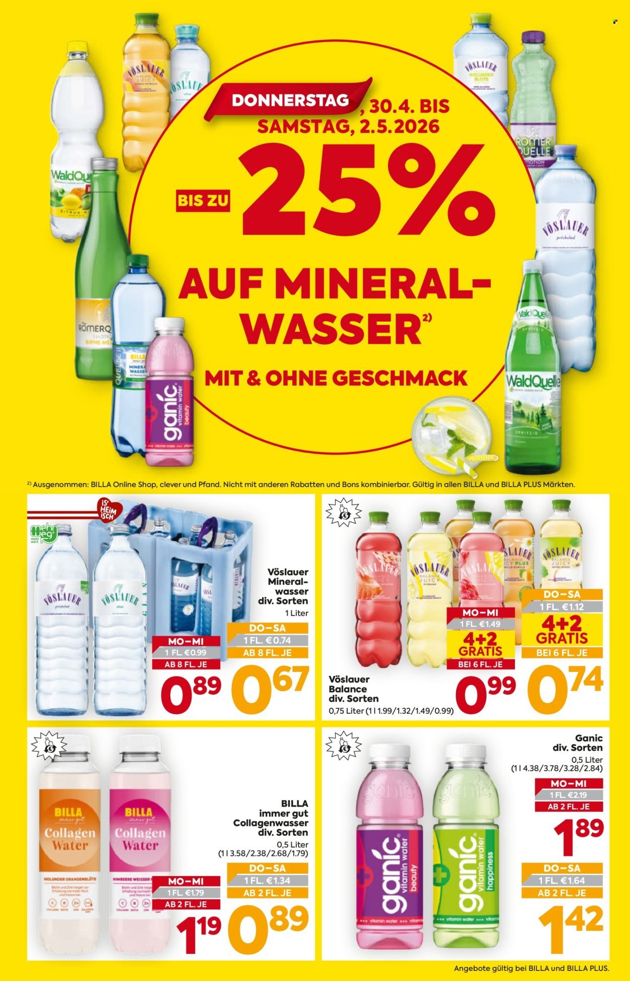 BILLA Flugblatt - Ab Donnerstag, 30.4.2026
