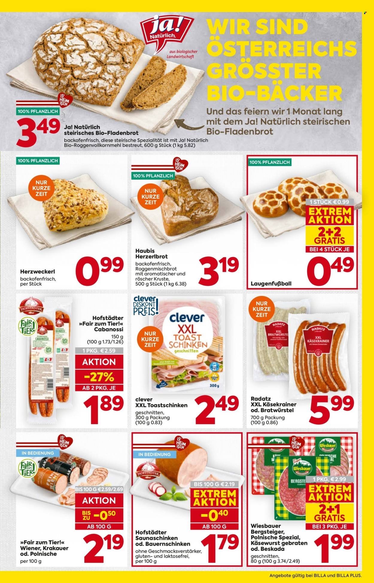 BILLA Flugblatt - Ab Donnerstag, 30.4.2026
