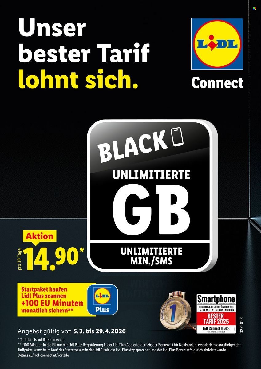 LIDL Flugblatt - Black Action