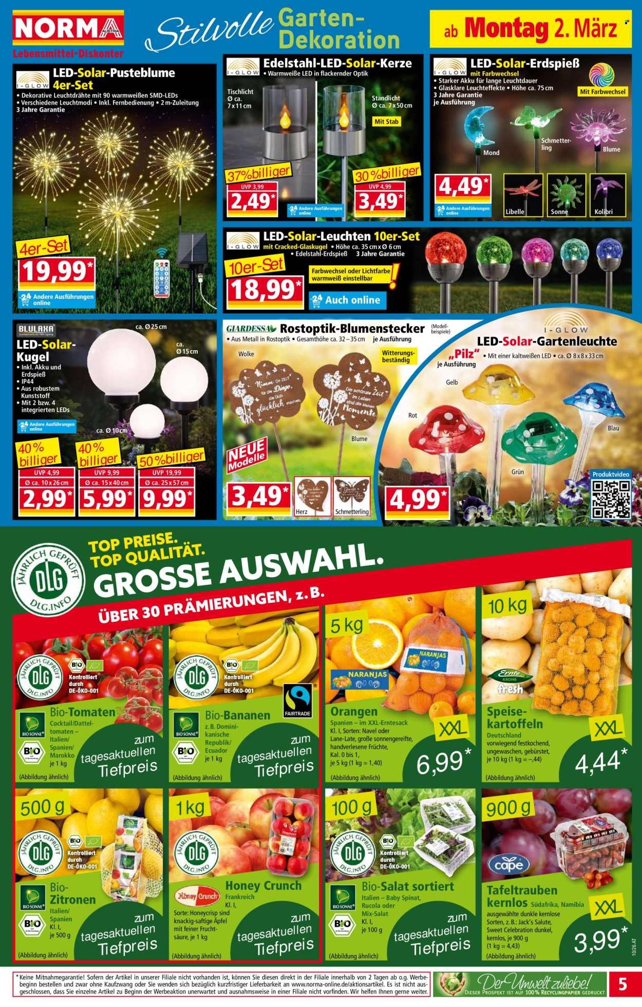 NORMA Flugblatt - Ab Montag, 2.3.2026