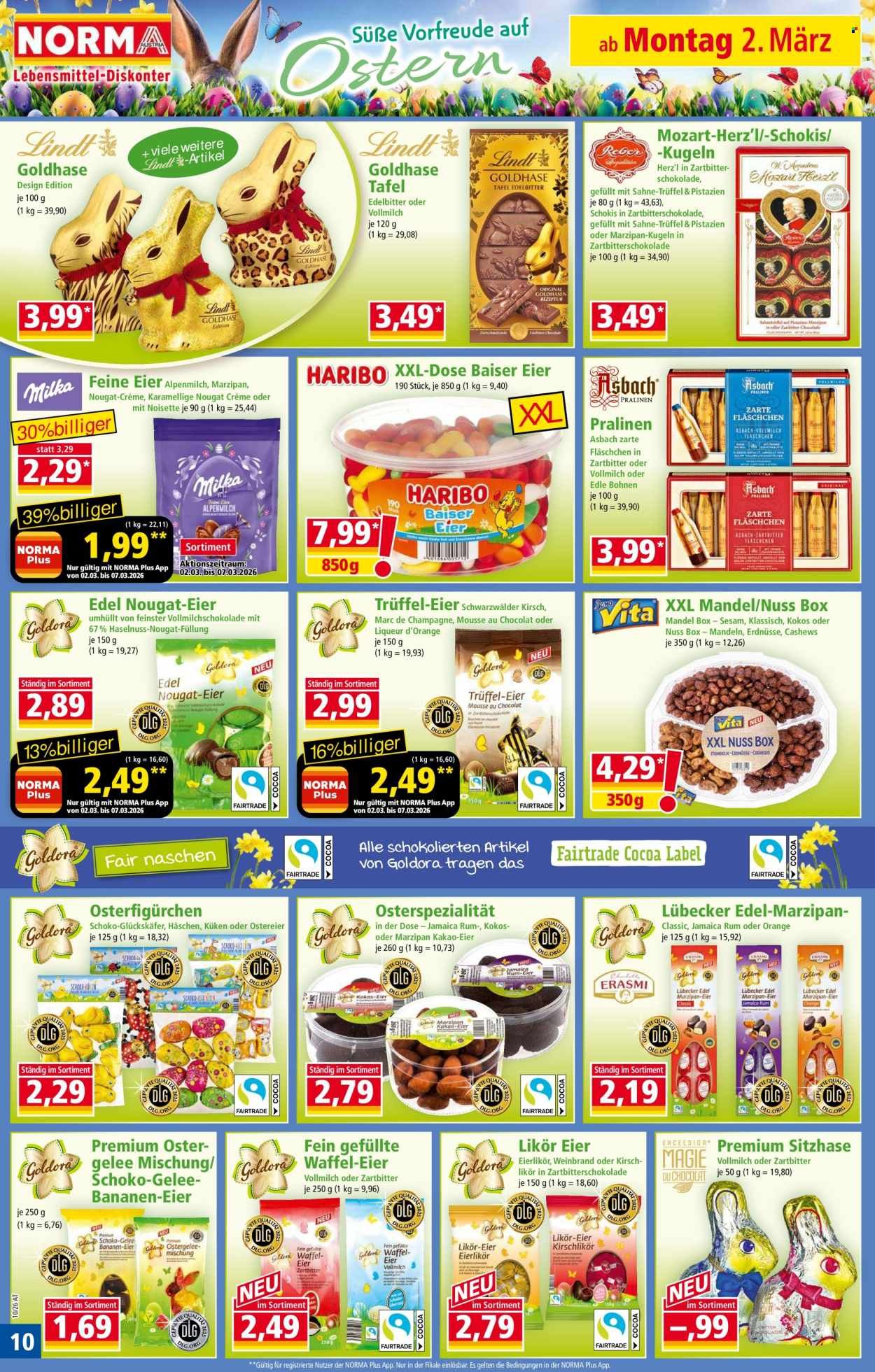NORMA Flugblatt - Ab Montag, 2.3.2026