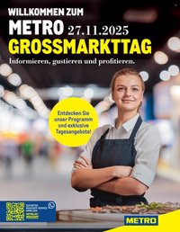 METRO Flugblatt - Grossmarkttag am 27.11.