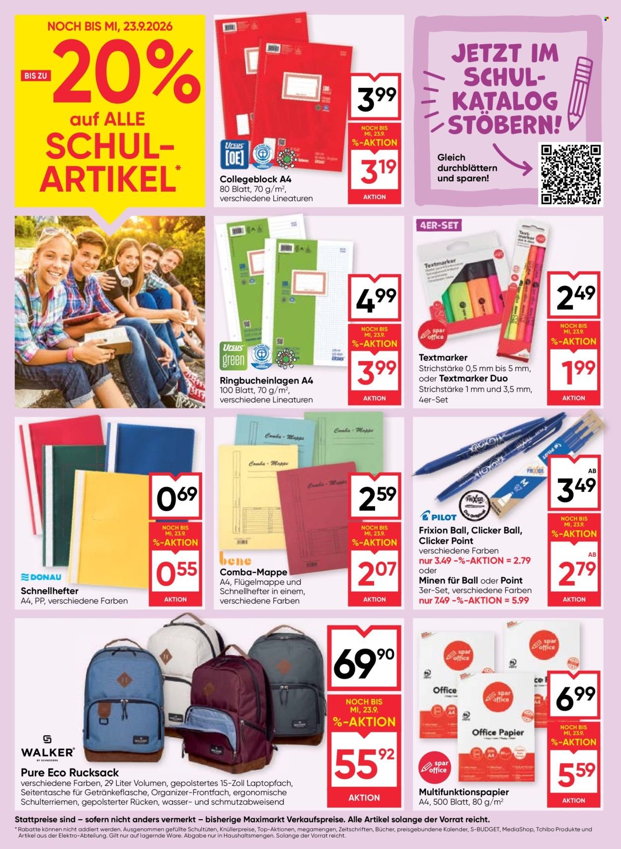 MAXIMARKT Flugblatt - Ab Donnerstag, 17.9.2026