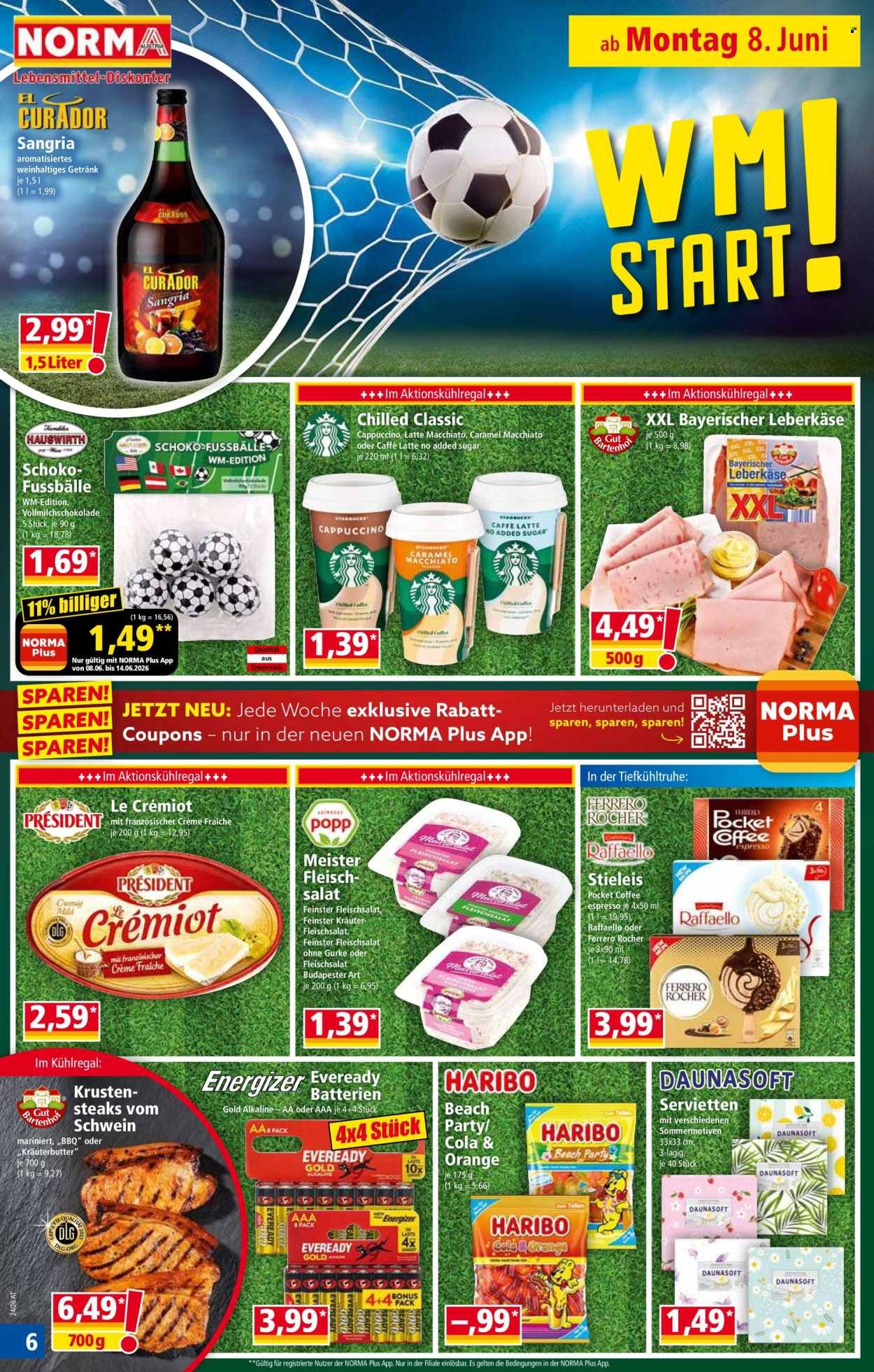 NORMA Flugblatt - Ab Montag, 8.6.2026