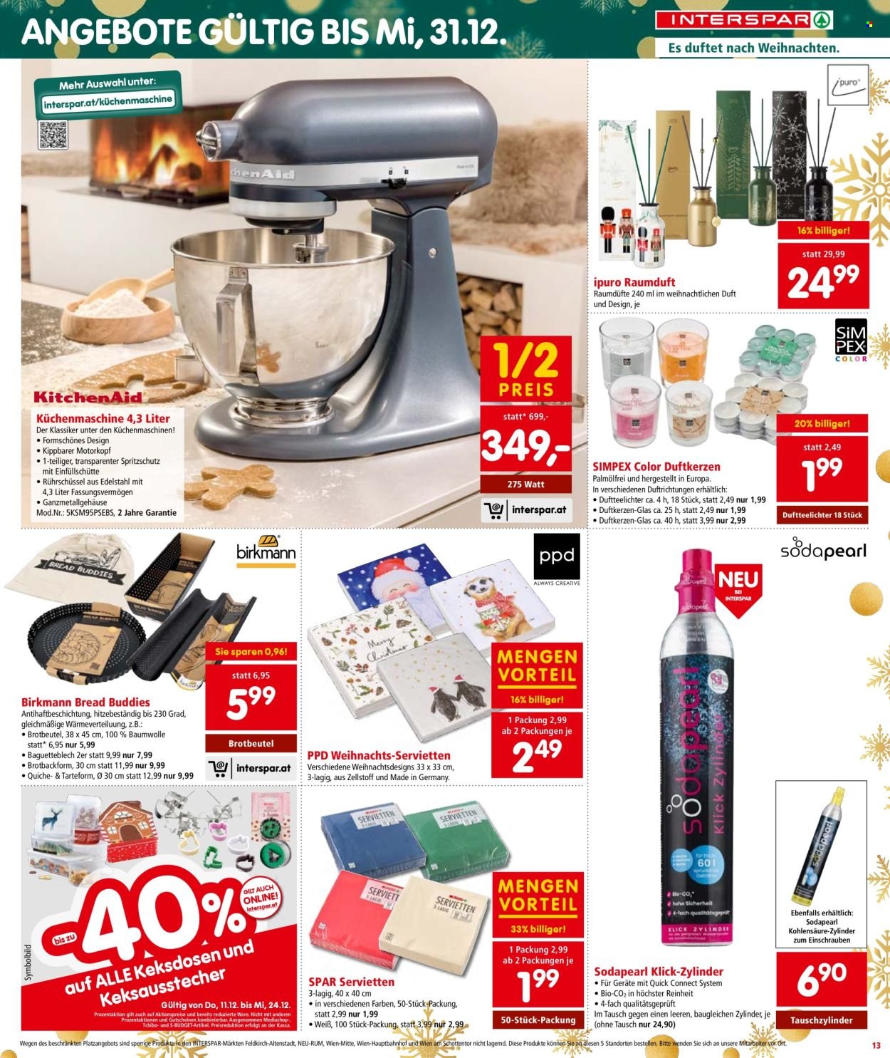 INTERSPAR Flugblatt - KW 50 - Wien (2025-12-11 - 2025-12-17) | 14
