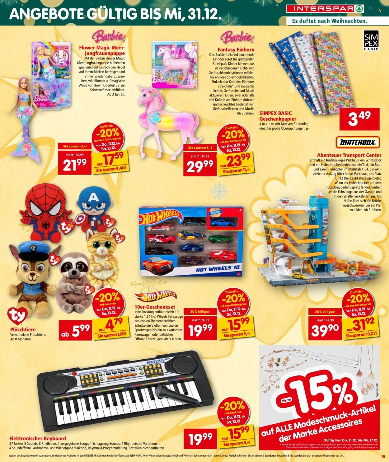 INTERSPAR Flugblatt - KW 50 - Wien (2025-12-11 - 2025-12-17) | 20