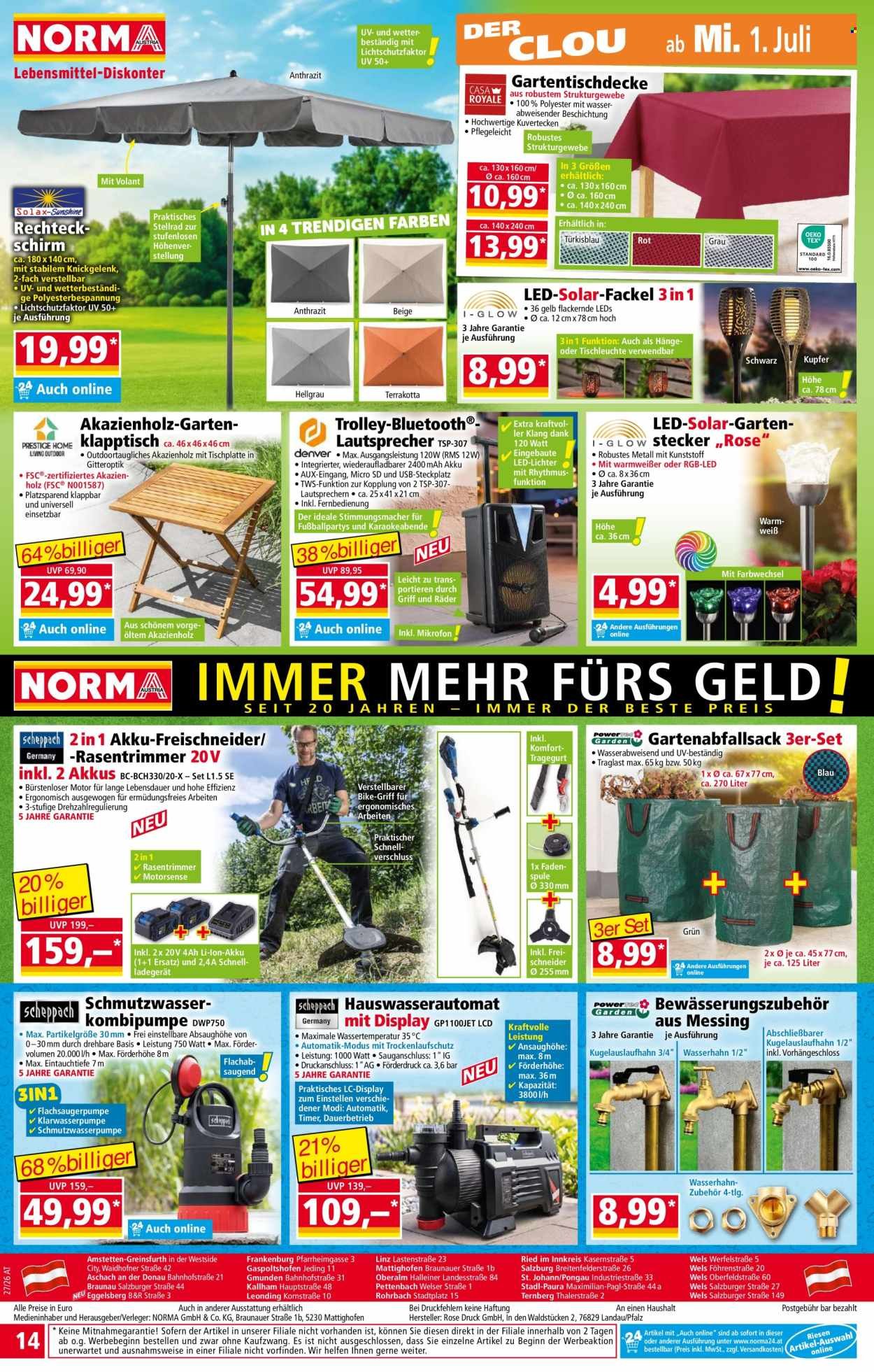 NORMA Flugblatt - Ab Montag, 29.6.2026