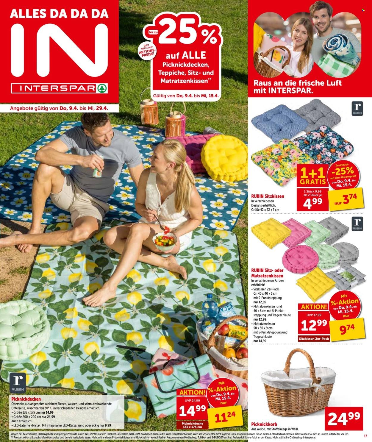 INTERSPAR Flugblatt - KW 15 - Wien