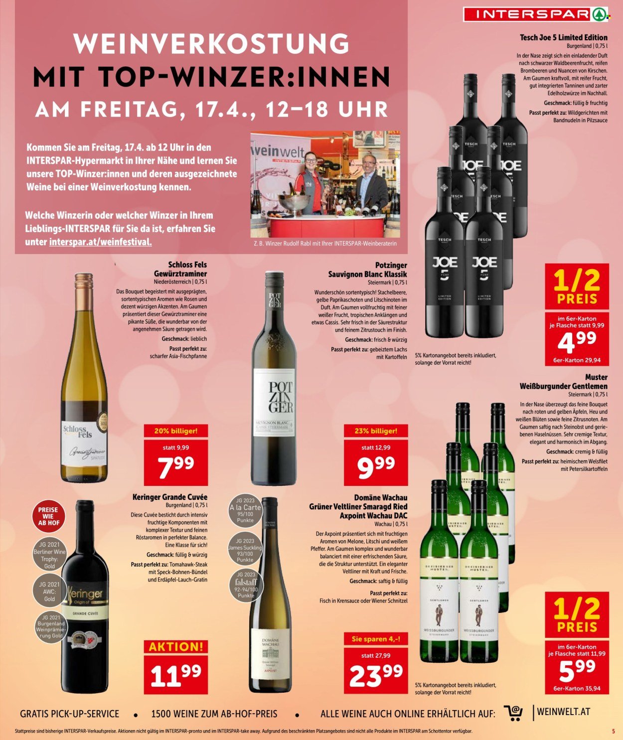 INTERSPAR Flugblatt - KW 15 - Wien