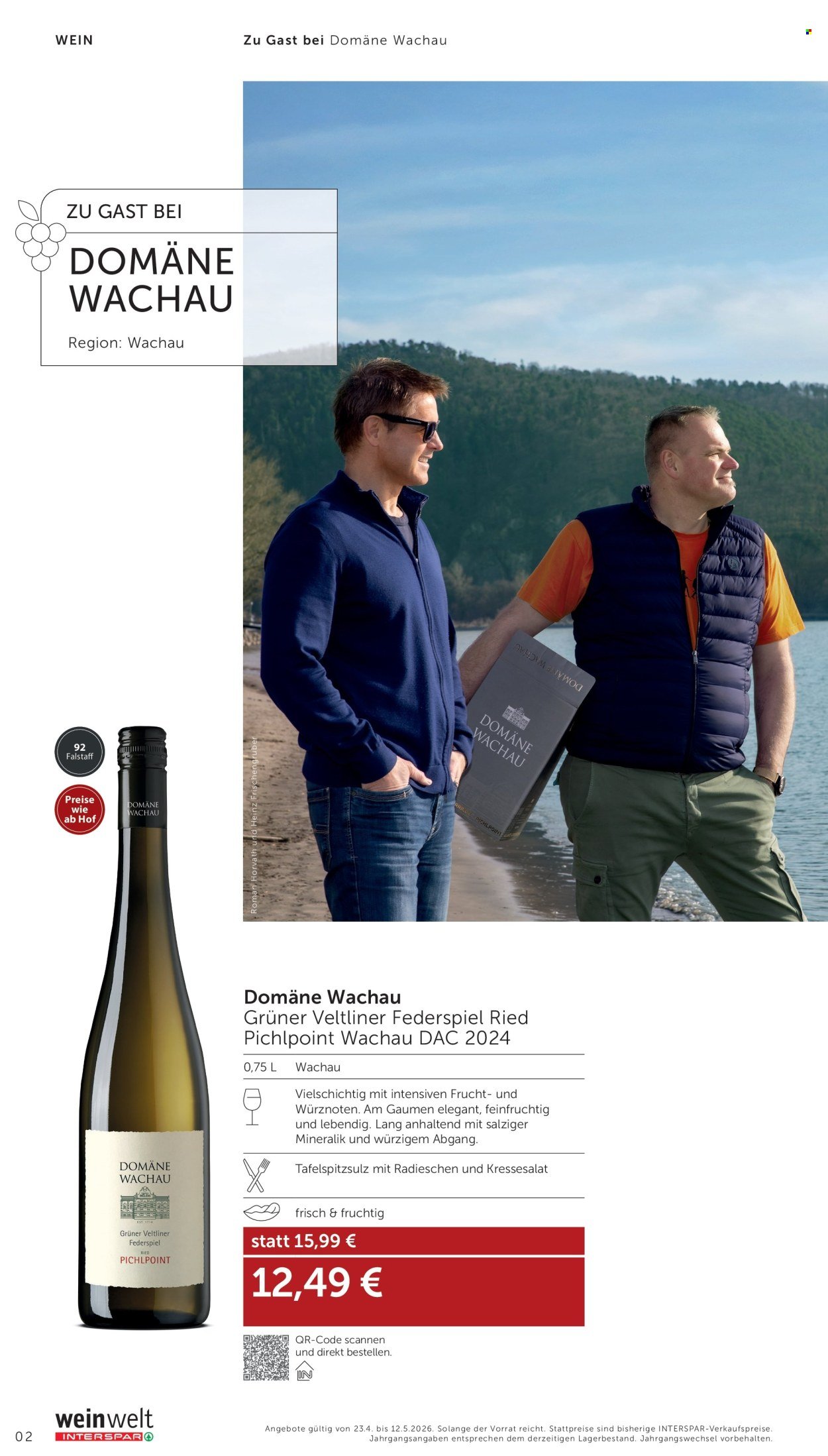 INTERSPAR Flugblatt - weinwelt-Bestseller