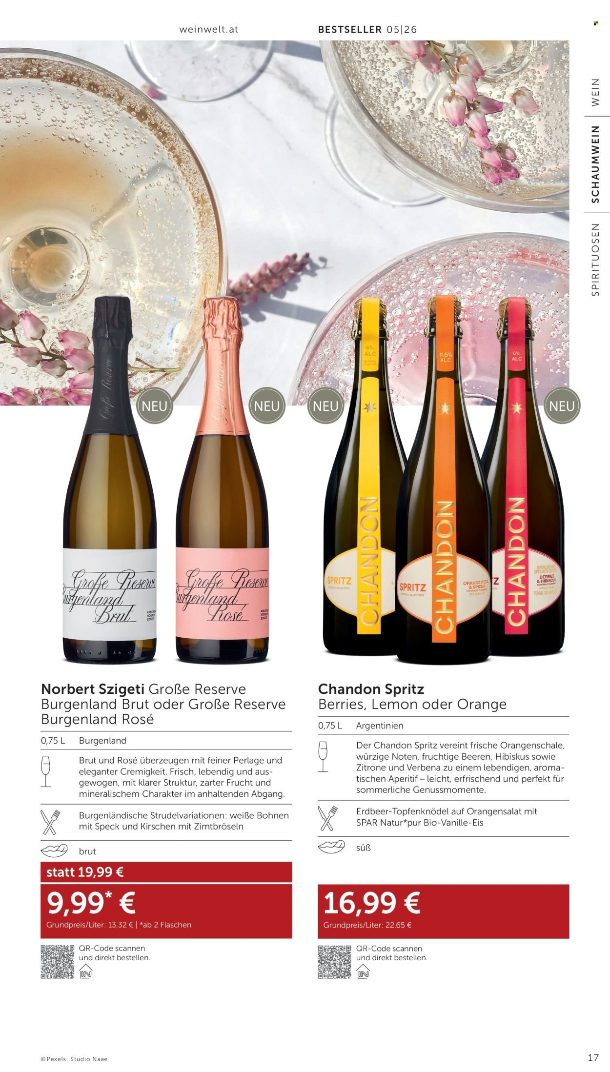 INTERSPAR Flugblatt - weinwelt-Bestseller