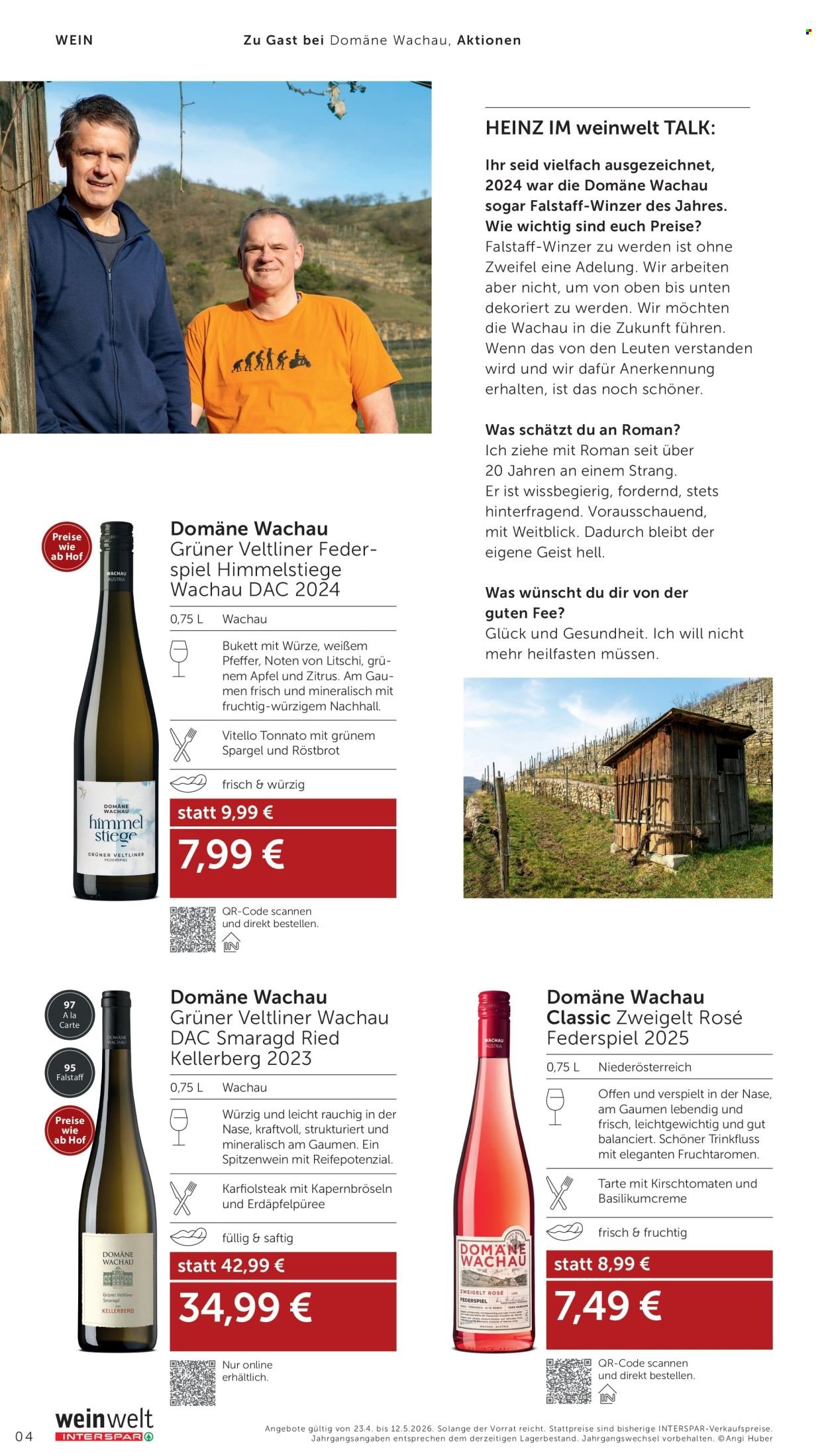 INTERSPAR Flugblatt - weinwelt-Bestseller