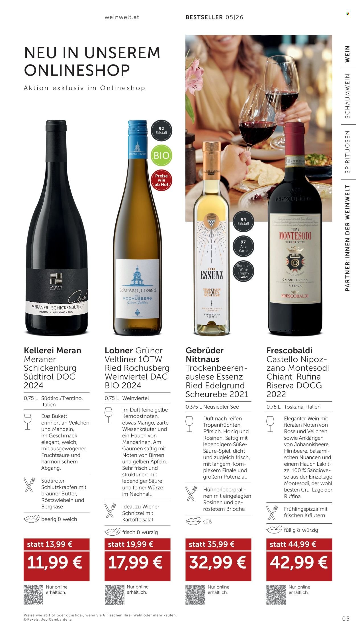 INTERSPAR Flugblatt - weinwelt-Bestseller