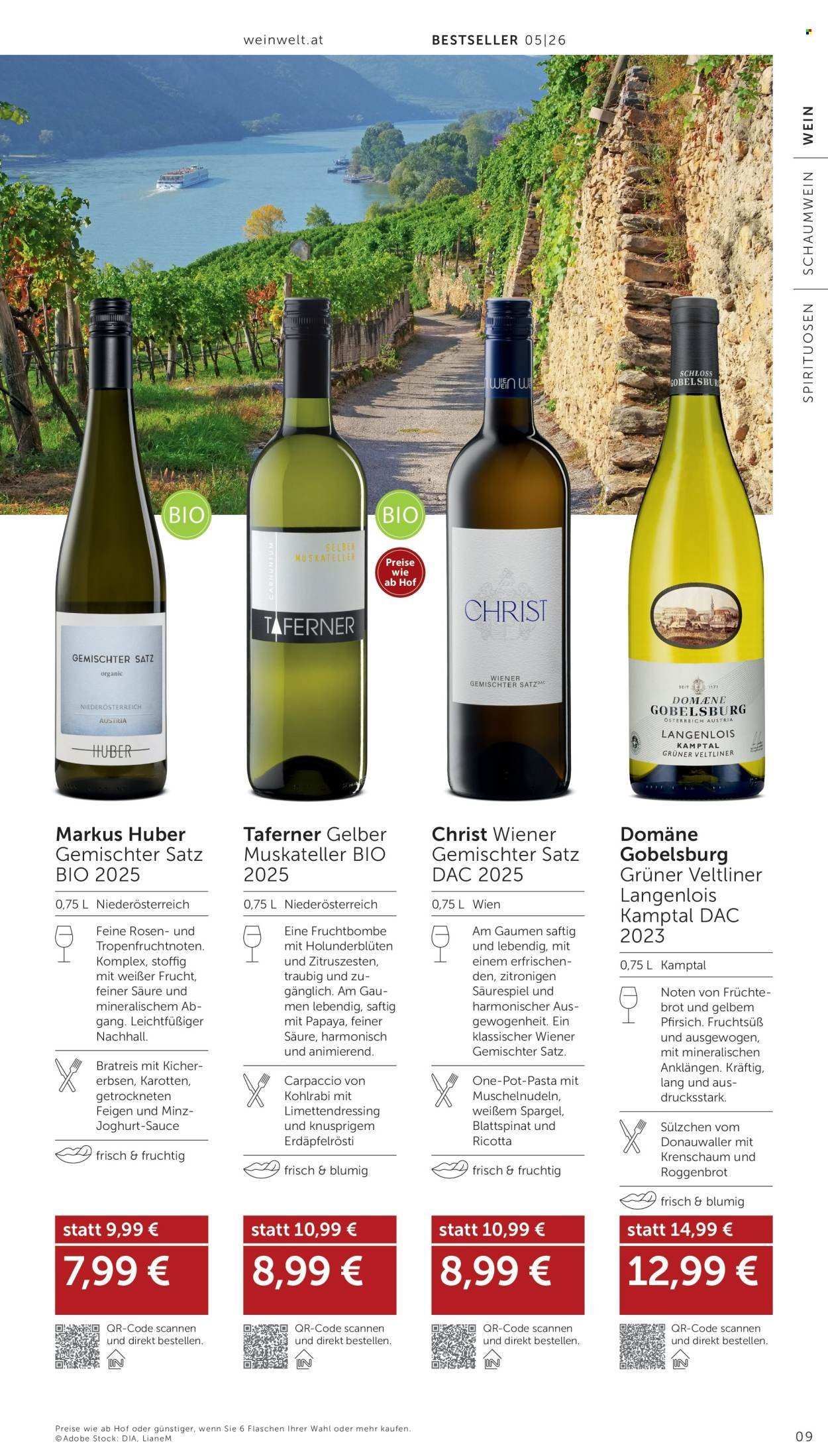 INTERSPAR Flugblatt - weinwelt-Bestseller