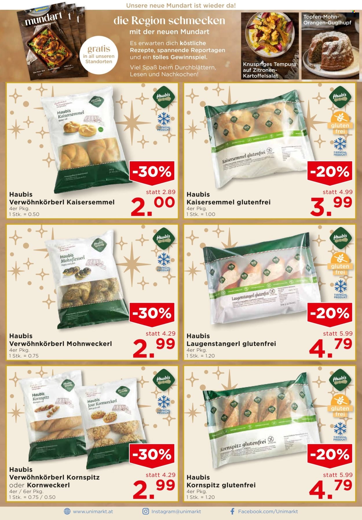 UNIMARKT Flugblatt - Ab Mittwoch, 3.12.2025