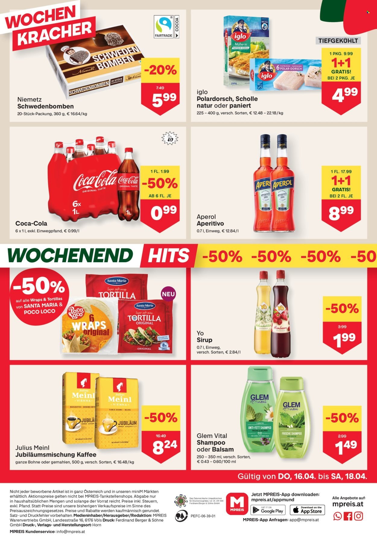 MPREIS Flugblatt - Ab Donnerstag, 16.4.2026 (2026-04-16 - 2026-04-22) | 12
