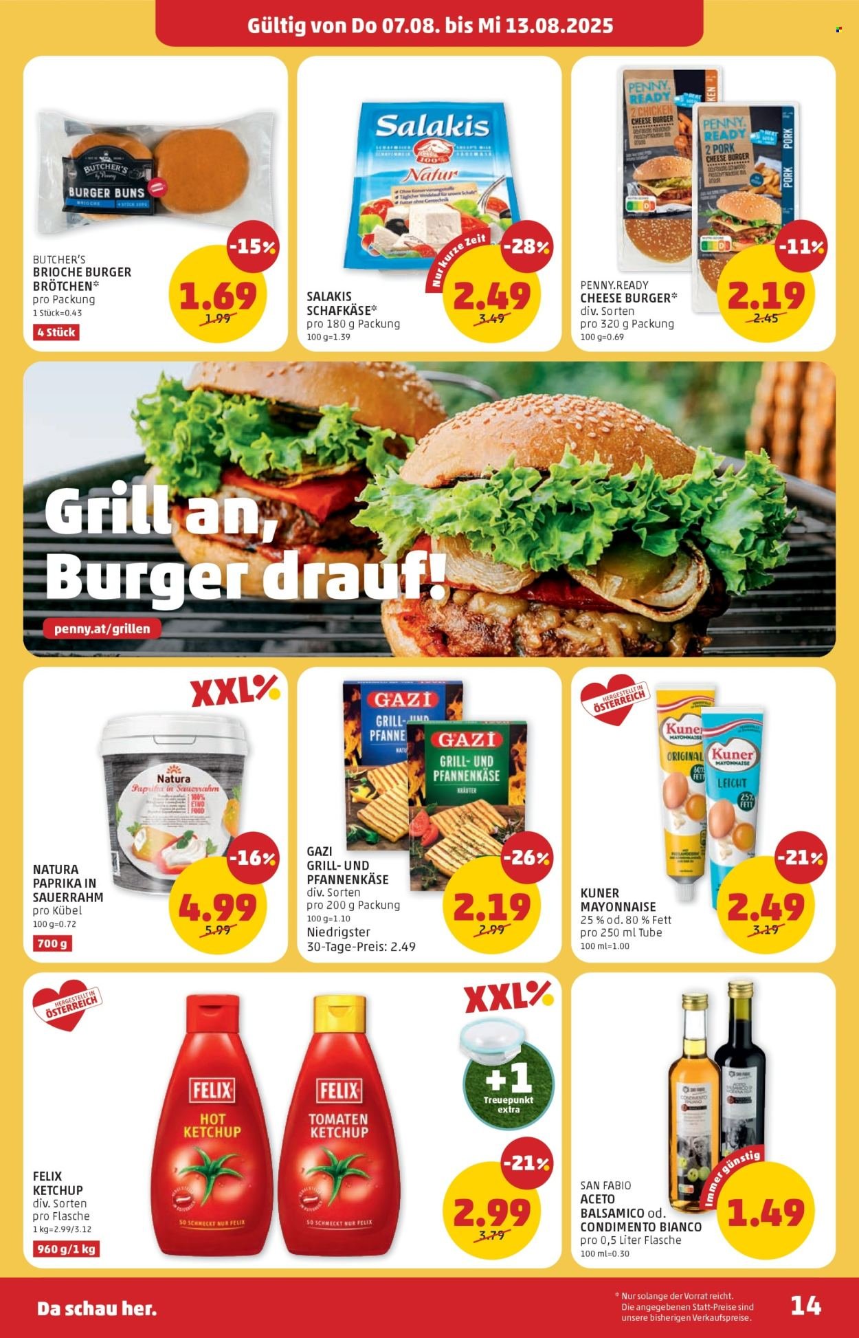 PENNY Flugblatt - Ab Donnerstag, 7.8.2025 (2025-08-07 - 2025-08-13)