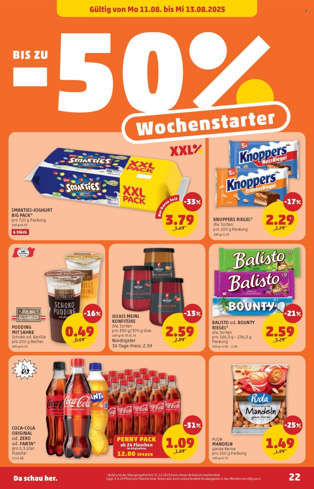 PENNY Flugblatt - Ab Donnerstag, 7.8.2025 (2025-08-07 - 2025-08-13)