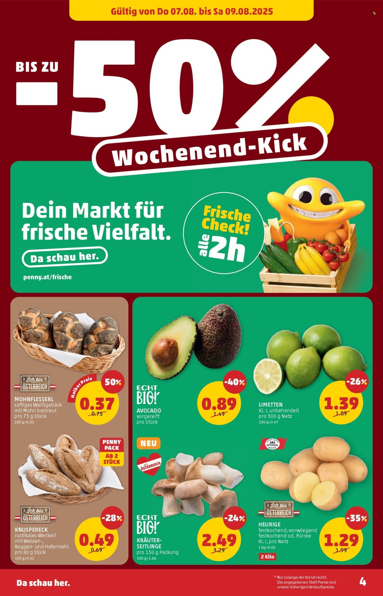 PENNY Flugblatt - Ab Donnerstag, 7.8.2025 (2025-08-07 - 2025-08-13)
