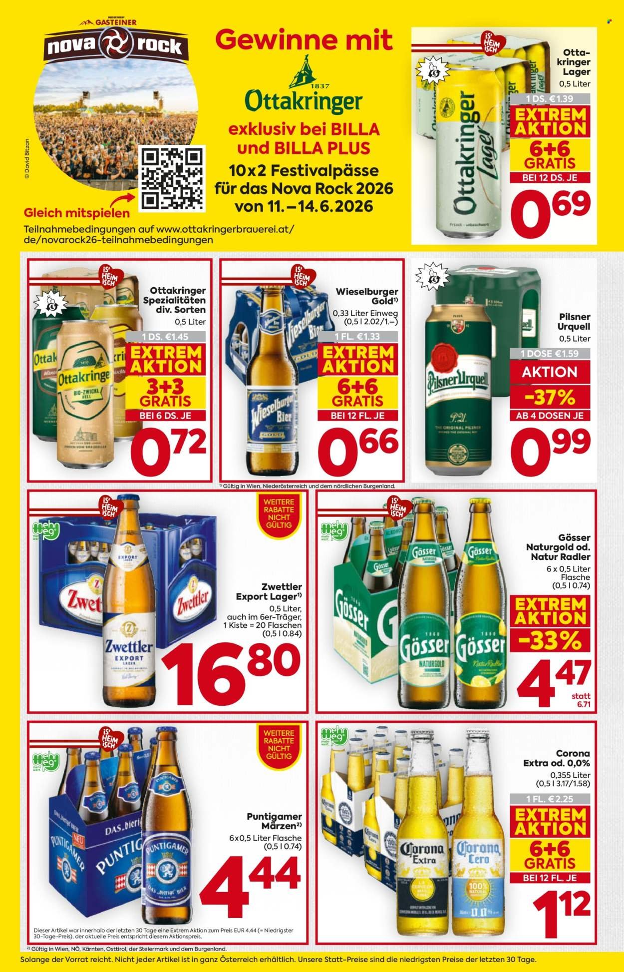 BILLA Flugblatt - Ab Donnerstag, 21.5.2026