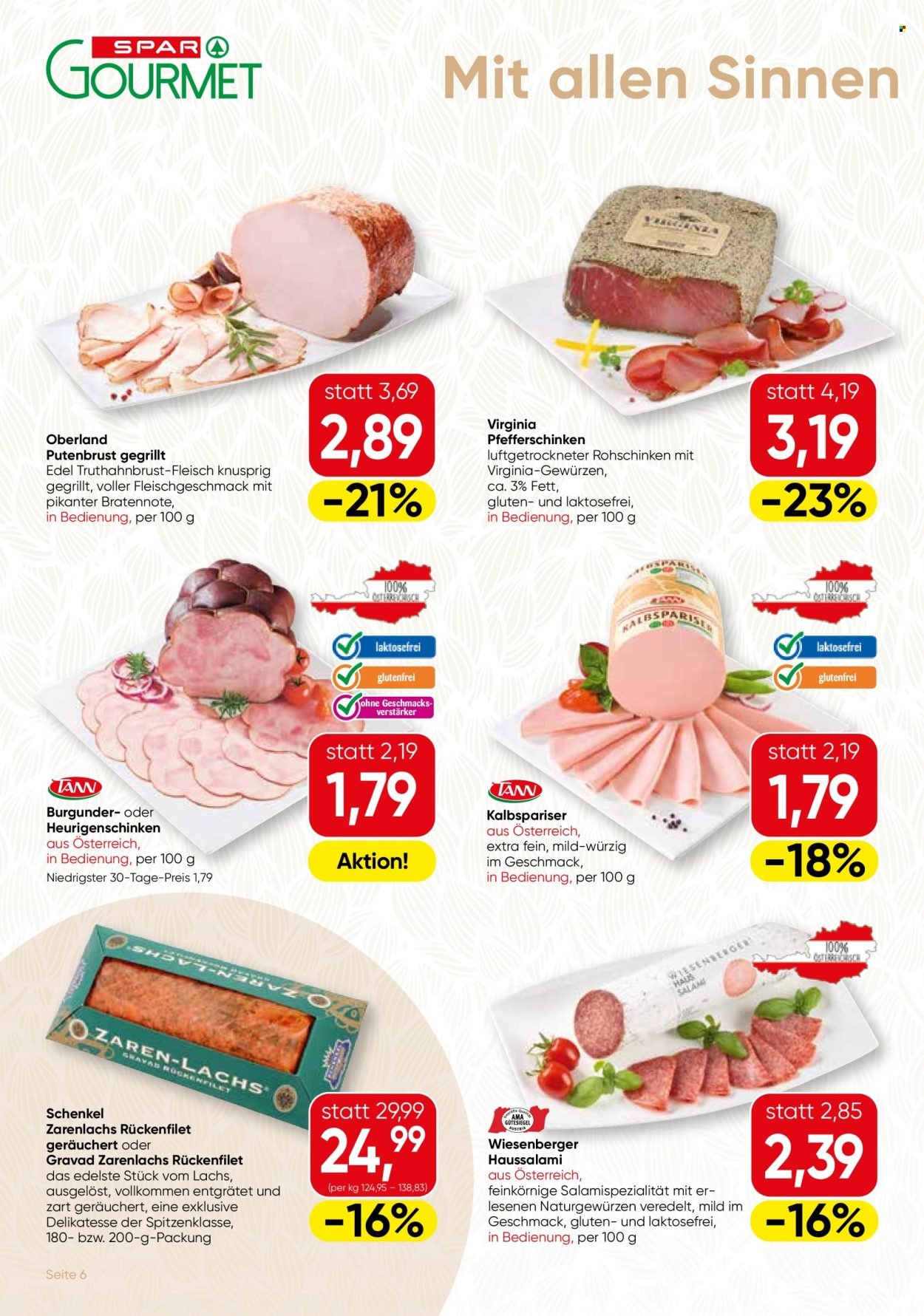 SPAR Flugblatt - Gourmet