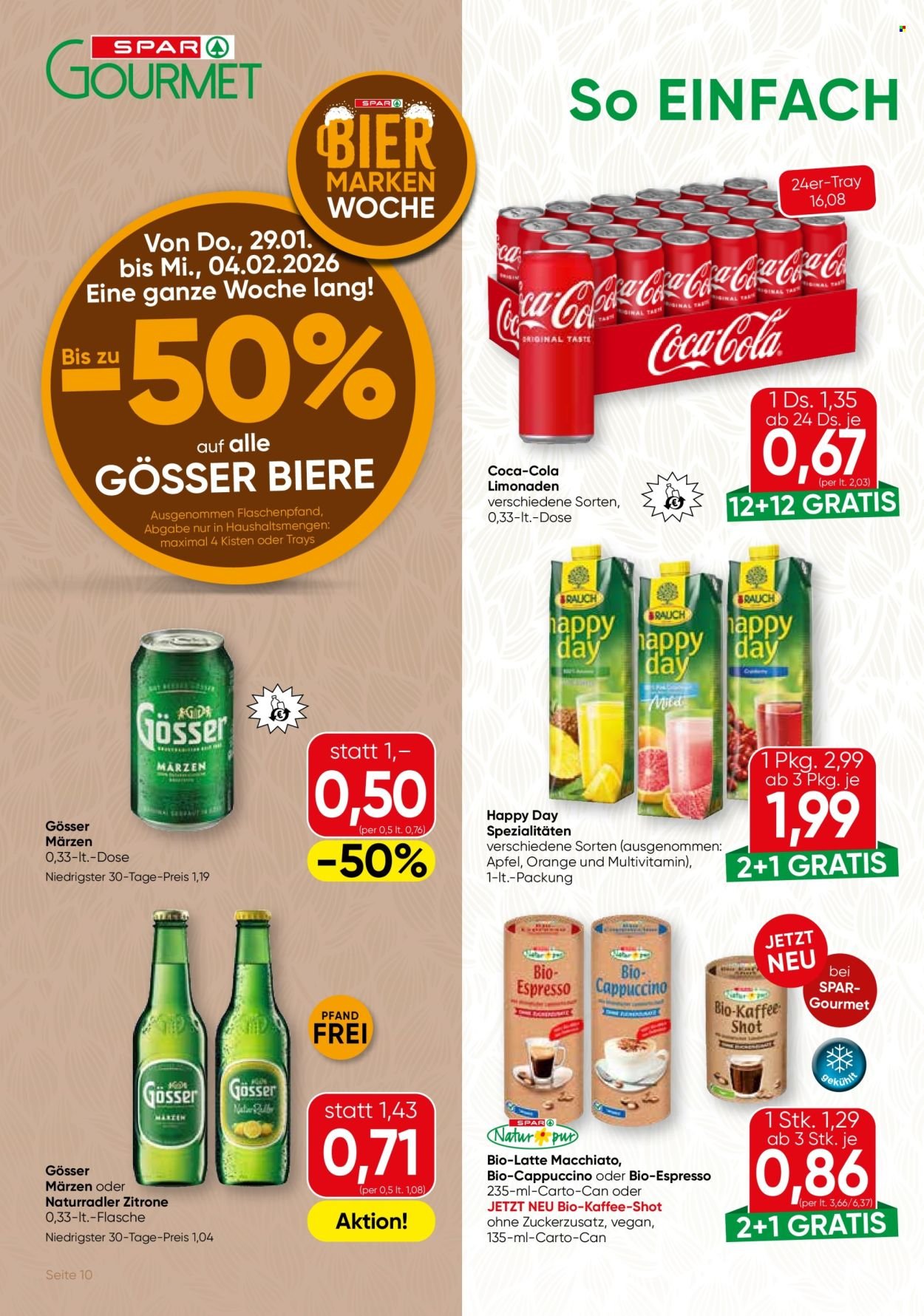 SPAR Flugblatt - Gourmet