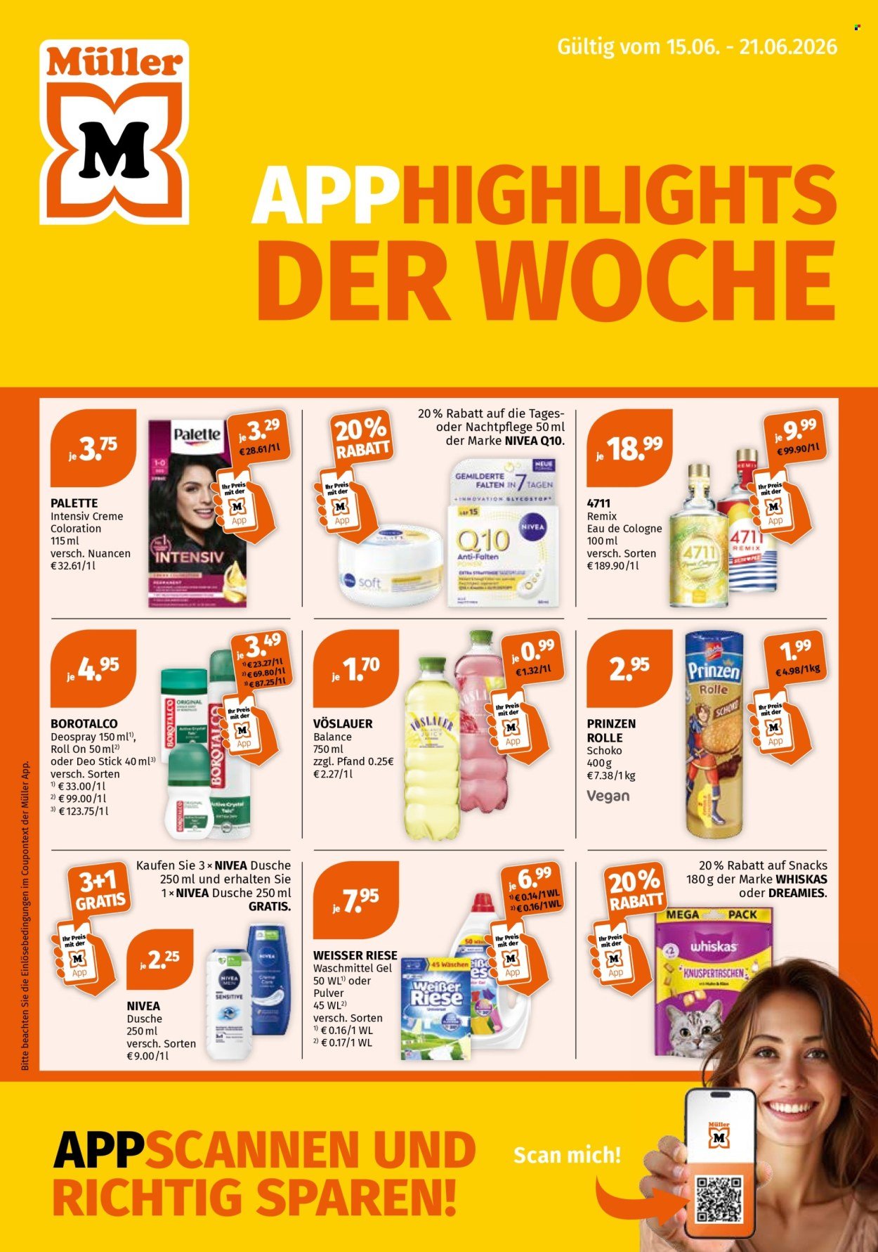 MÜLLER Flugblatt - Ab Montag, 15.6.2026