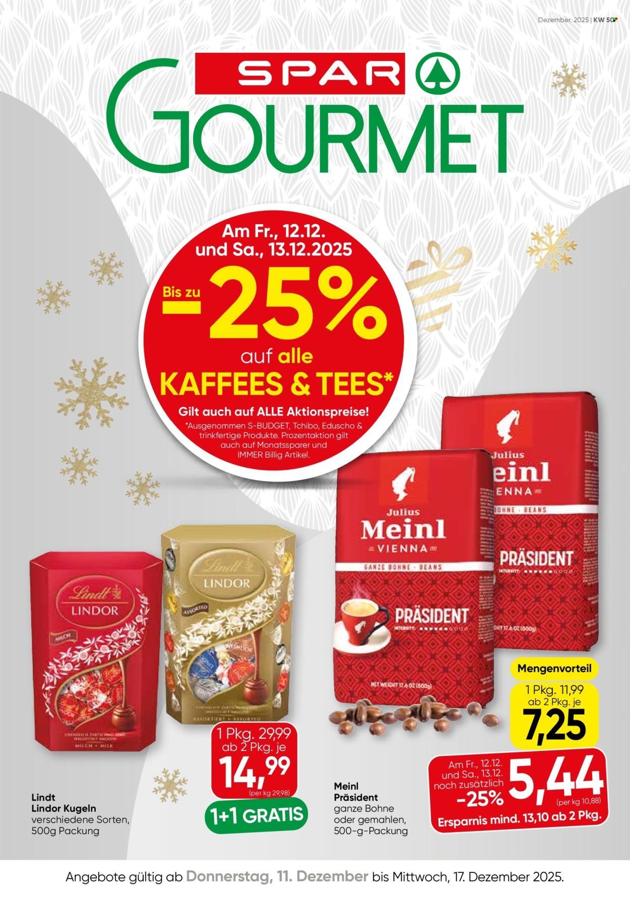 SPAR Flugblatt - Gourmet