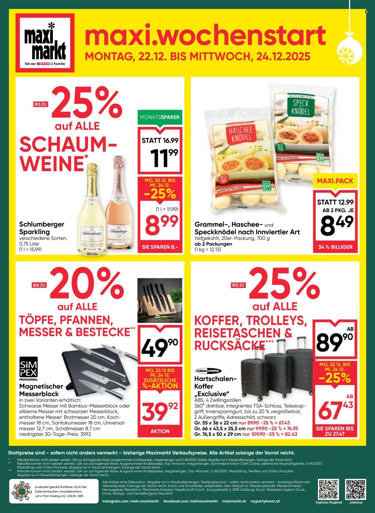 MAXIMARKT Flugblatt - Ab Donnerstag, 18.12.2025