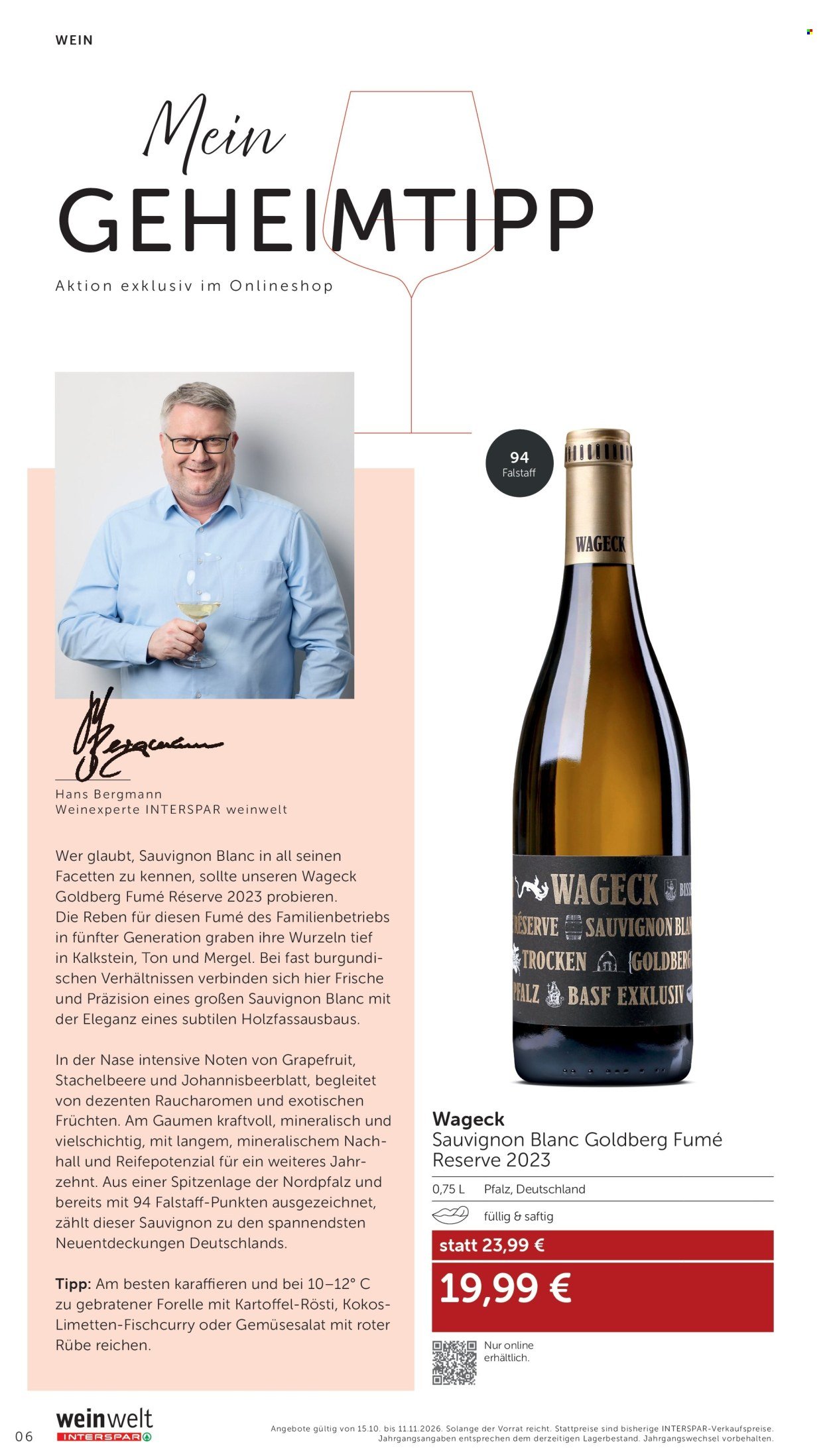 INTERSPAR Flugblatt - Ab Donnerstag, 15.10.2026