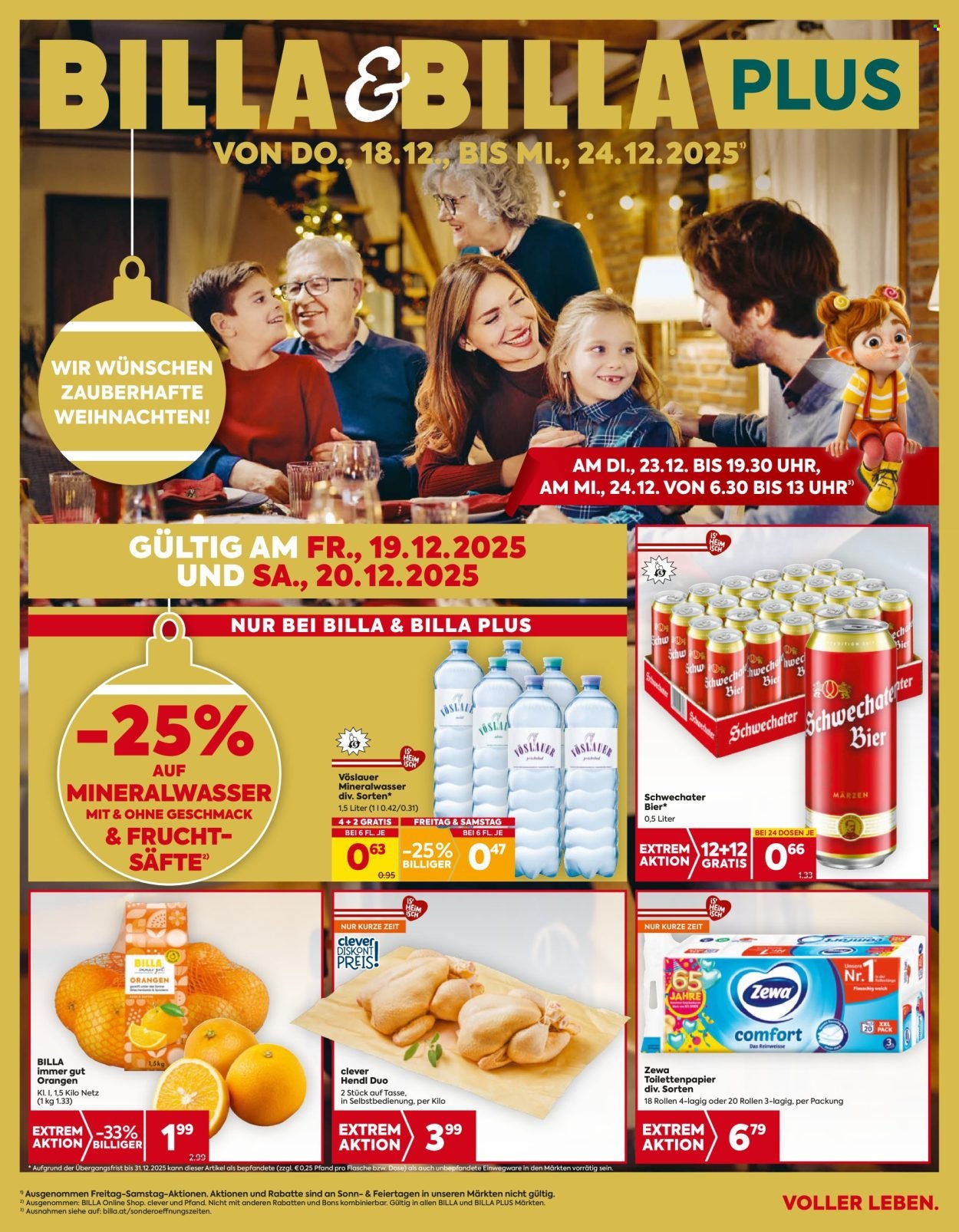 BILLA Flugblatt - Ab Donnerstag, 18.12.2025