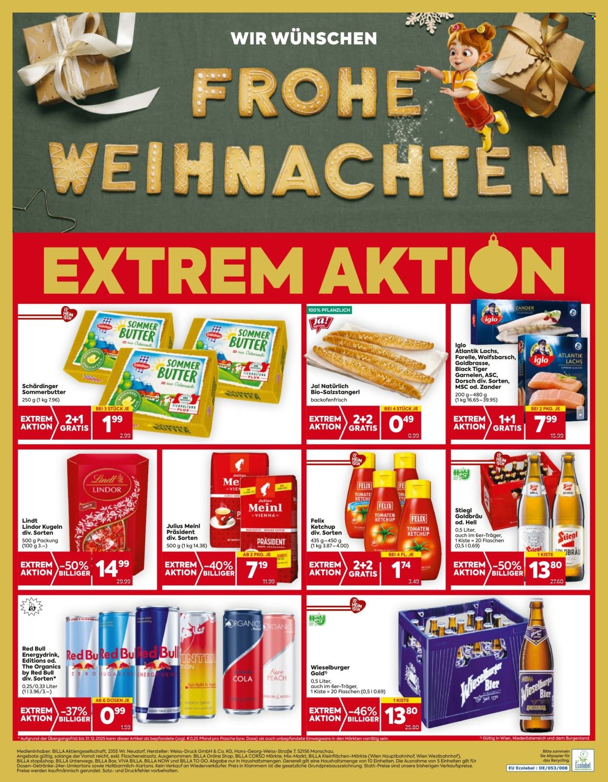 BILLA Flugblatt - Ab Donnerstag, 18.12.2025