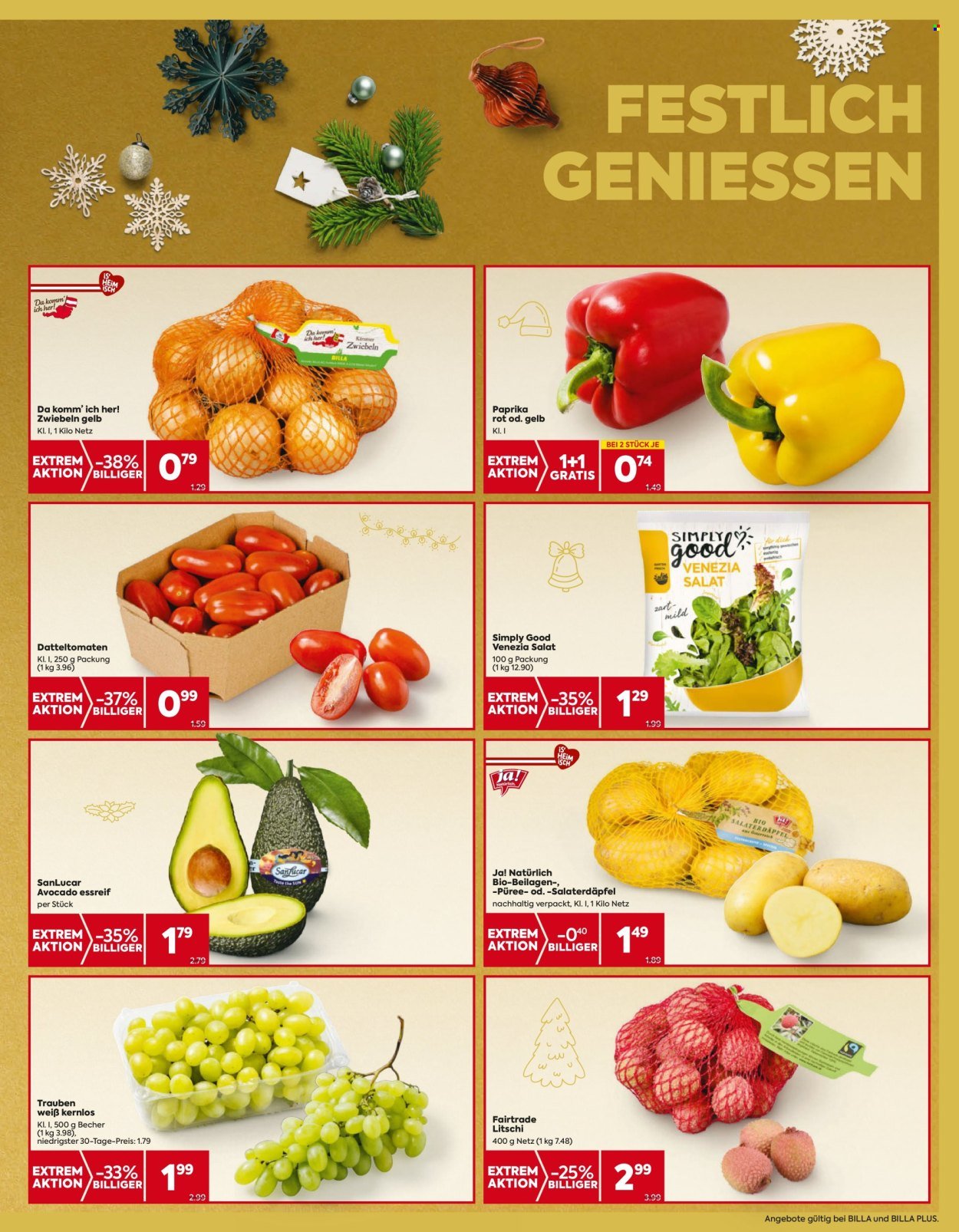 BILLA Flugblatt - Ab Donnerstag, 18.12.2025