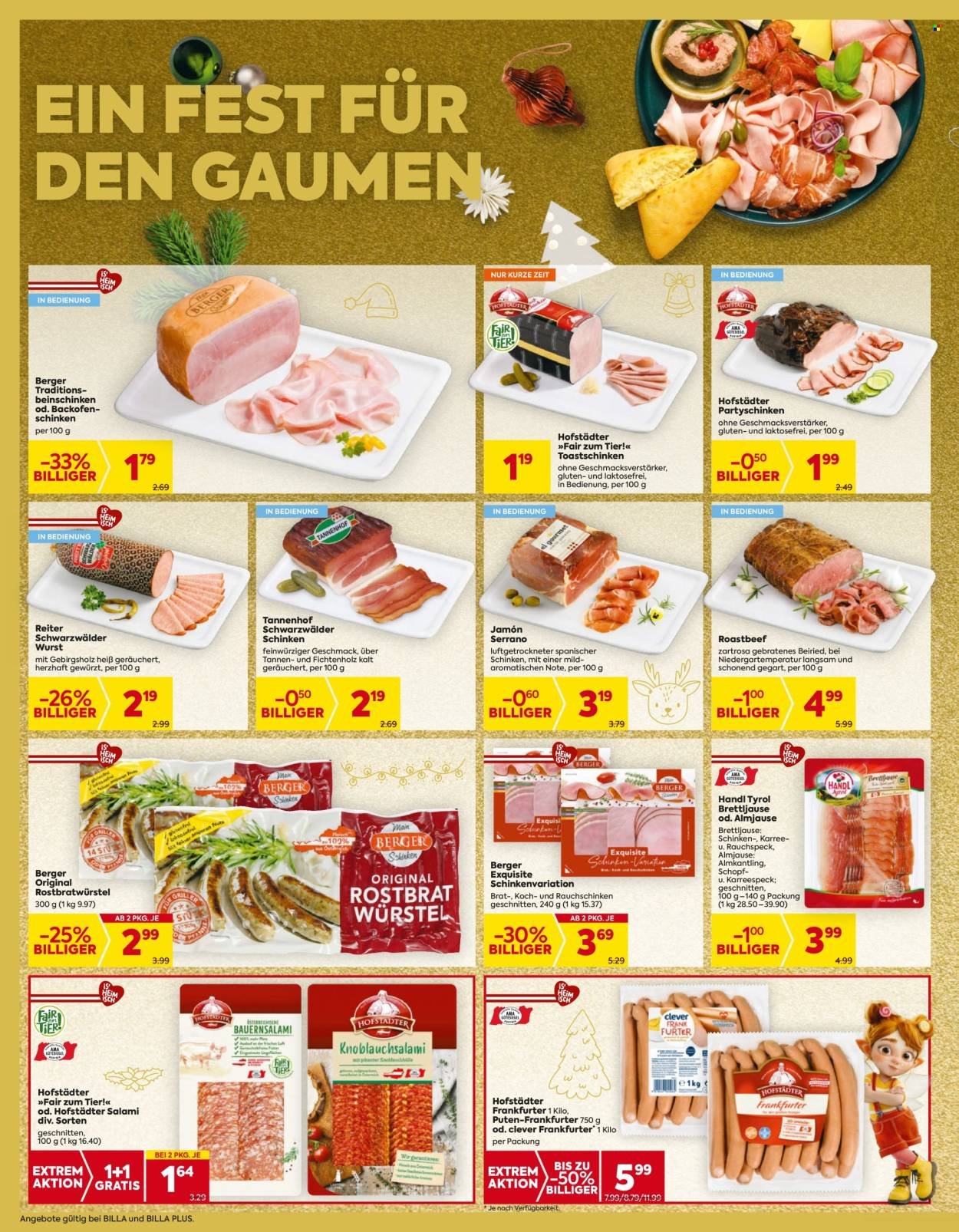 BILLA Flugblatt - Ab Donnerstag, 18.12.2025