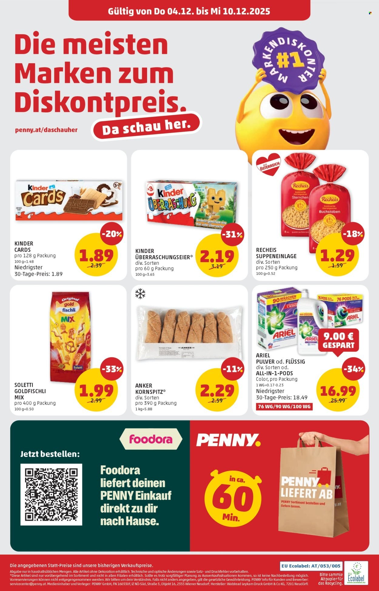 PENNY Flugblatt - Ab Donnerstag, 4.12.2025